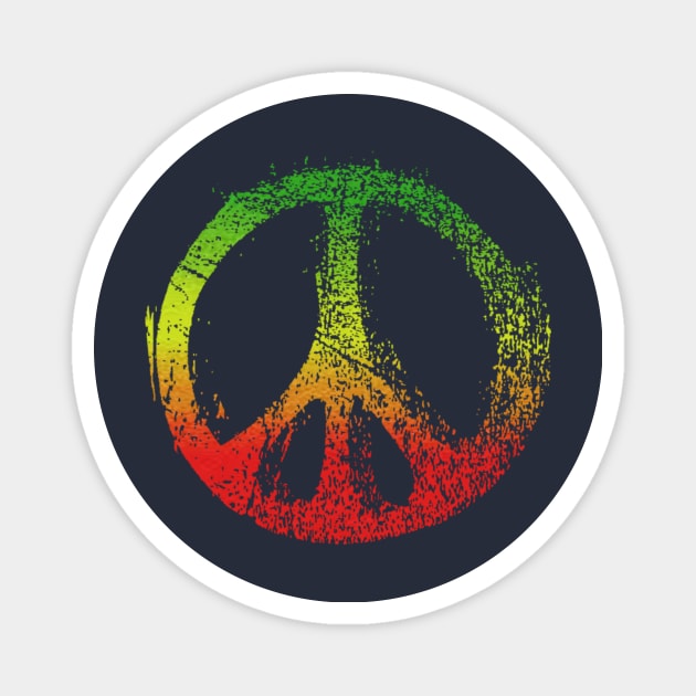 peace symbol Magnet by othmane4